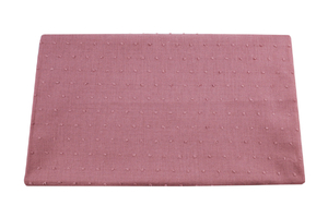 Plumeti - cotton fabric - dark pink