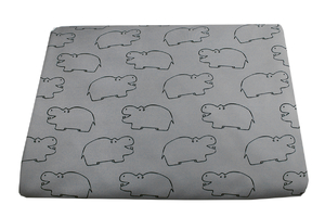 Hippopotames sur Gris- softshell