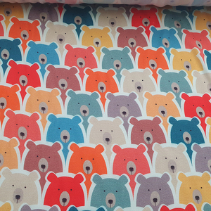 Tissu bambou - Ours