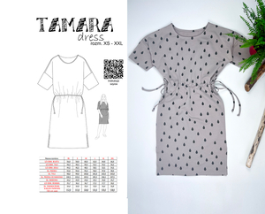 PDF Wykrój na damską TAMARA dress
