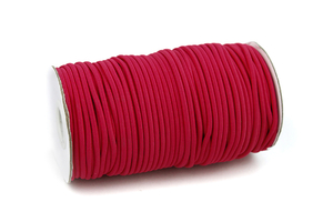 Elastic cord 3mm - dark pink