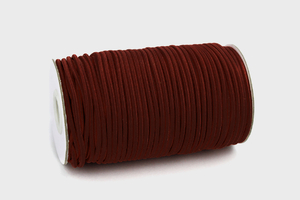 Elastic cord 3mm - dark red