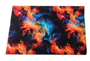 Waterproof fabric - Colorful galaxy
