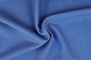 Viscose-linen fabric  - Azure