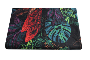 Silky fabric, silki - botanic white (1)