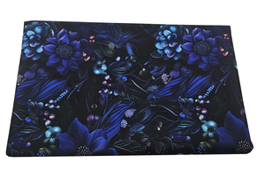 Velur SOFT -  Kwiaty nocą