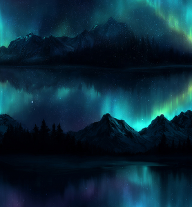 Aurora blue - softshell    