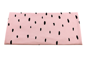 Spots - dirty pink - knit single