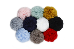 Acrylic pompoms - colors to choose 