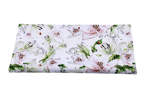 Waterproof fabric - lilies