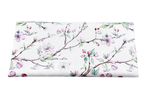 Waterproof fabric - apple blossoms