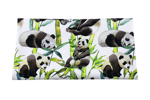 Softshell - Pandas auf weiss