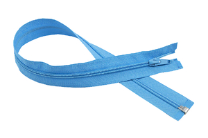 Spiralschieber - trennbar - 45 cm - blau