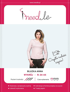 Pattern iNEEDle - blouse Anna - size 34-44 