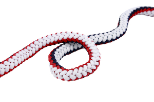 Ficelle ronde marine-rouge-blanche 10 mm