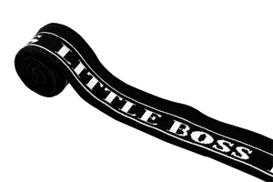 Ribbed flap - Little Boss - black
