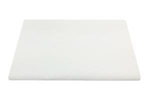 Tricot de coton imperméable avec membrane pour draps - blanc
