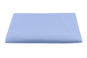 Cotton knitwear waterproof with membrane for sheets - blue