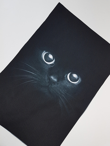 Waterproof panel for a bagpack - cat's eyes 