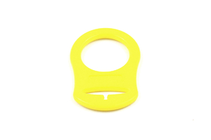Pacifier hook - yellow - 20 mm   